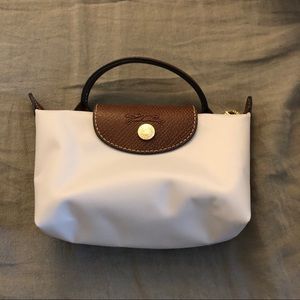 Brand new Longchamp pouch with handle